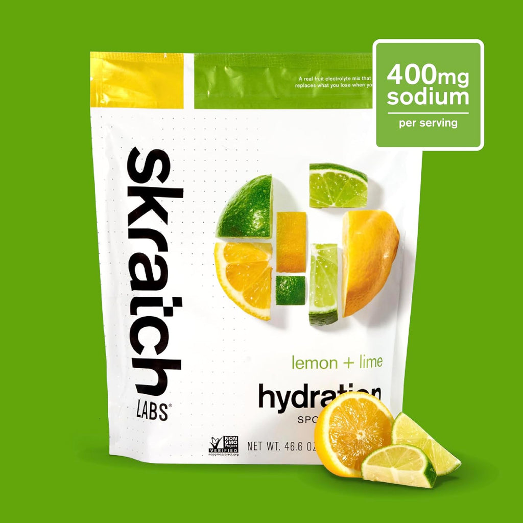 Hydration Sports Drink Mix, Lemon Lime, 60 Servings