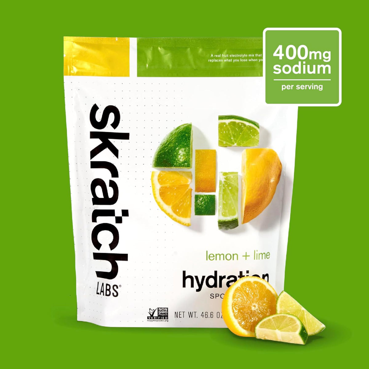 Hydration Sports Drink Mix, Lemon Lime, 60 Servings