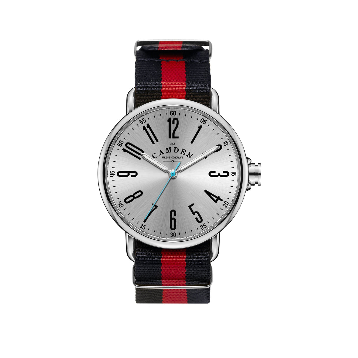 No.88 Steel on Red & Black Nylon