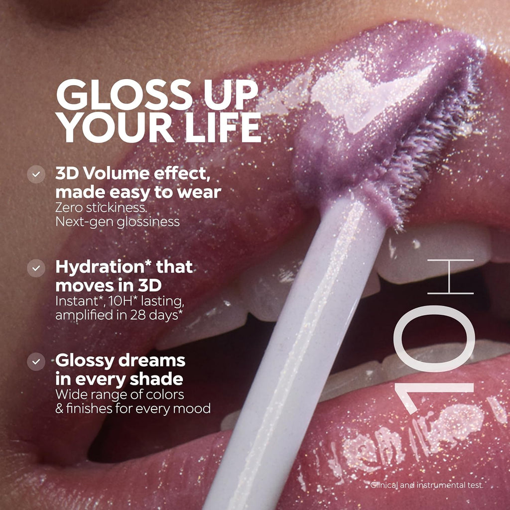 Kiko Milano 3D Hydra Lip Gloss, Hydrating Lipgloss