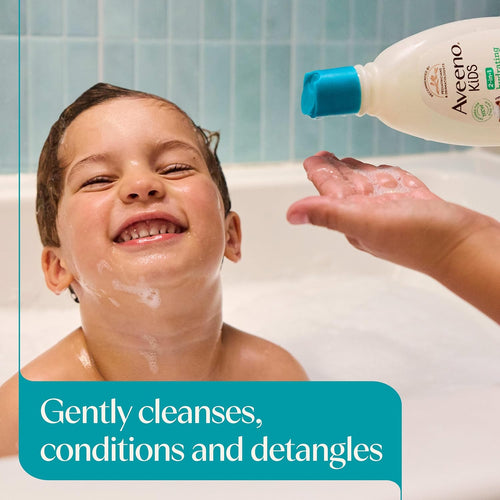 Aveeno Kids Shampoo & Conditioner, Hypoallergenic, 12 Fl. Oz